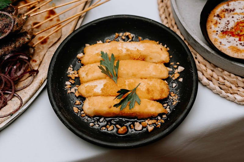 Mozzarella Sticks appetizer at Papa Ginos