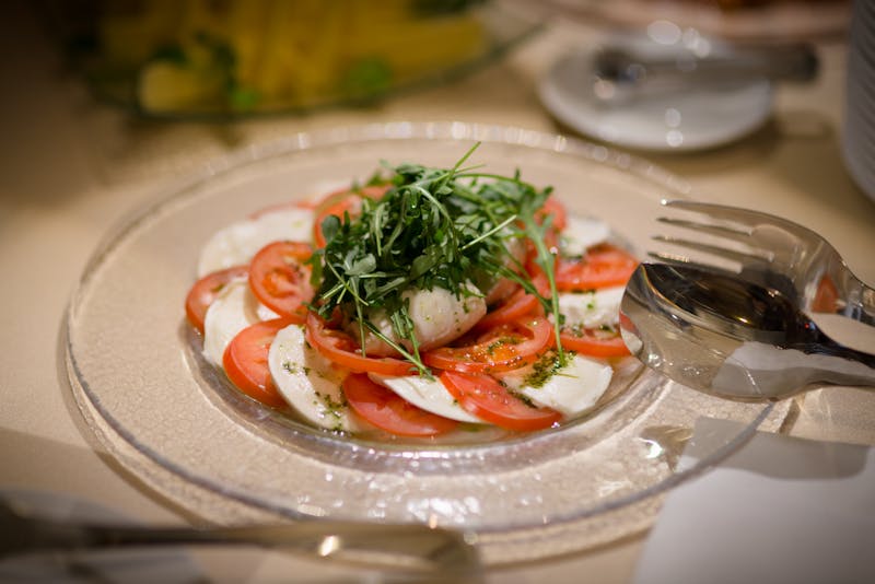 Italian Caprese Salad at Papa Ginos